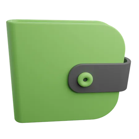 Billetera  3D Icon