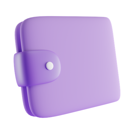 Billetera  3D Icon