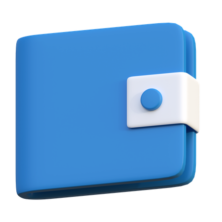 Billetera  3D Icon