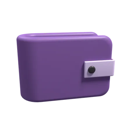 Billetera  3D Icon