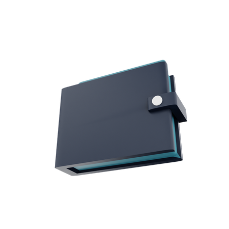 Billetera  3D Icon