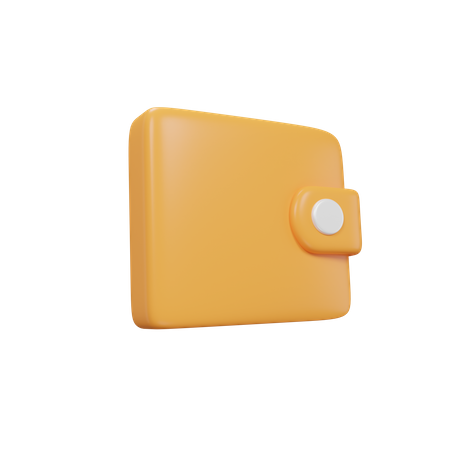 Billetera  3D Icon