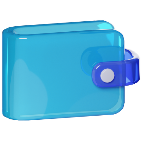 Billetera  3D Icon