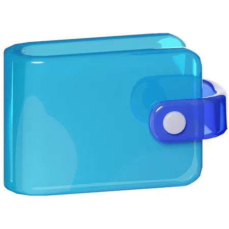 Billetera  3D Icon