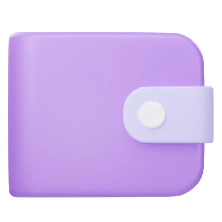 Billetera  3D Icon