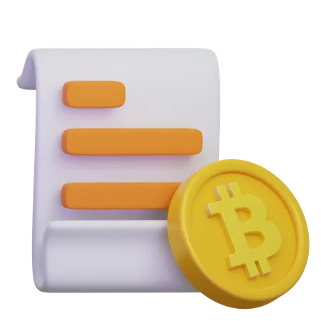 Billetera Bitcoin  3D Icon