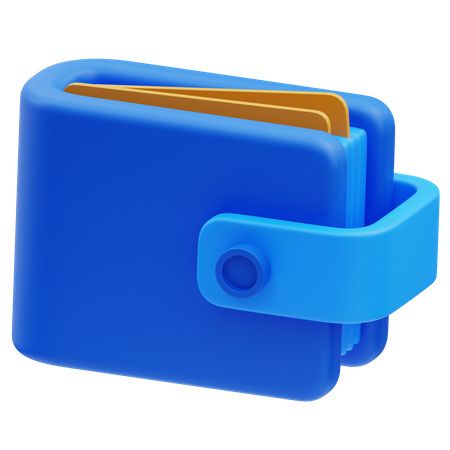 Billetera de dinero  3D Icon