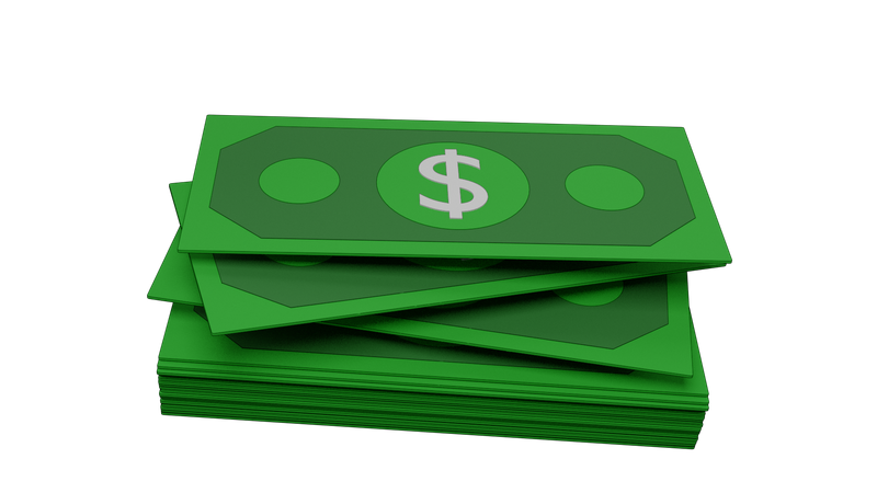 Dólar  3D Icon