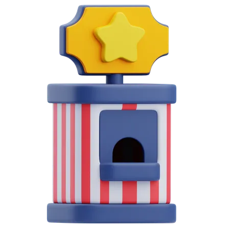 Box-office  3D Icon