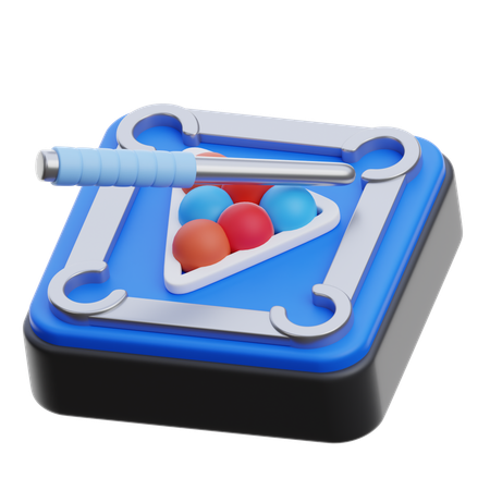 Billiard  3D Icon