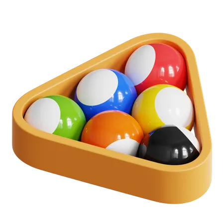 Billiard  3D Icon