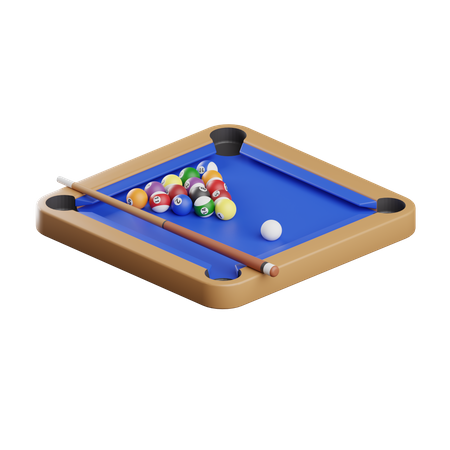 Billiard  3D Icon