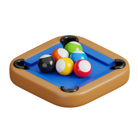 Billiard  3D Icon