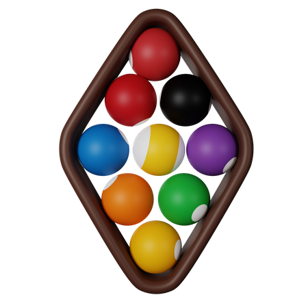 Billiard  3D Icon