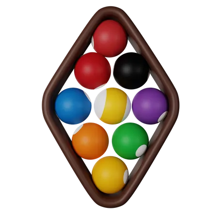 Billiard  3D Icon