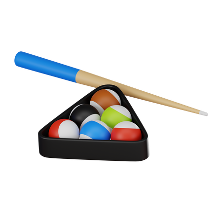 Billiard  3D Icon