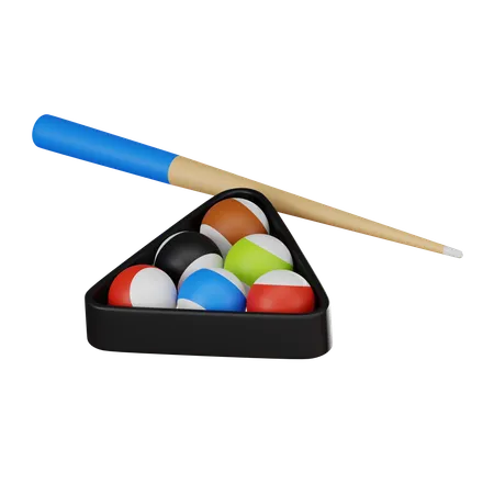 Billiard  3D Icon