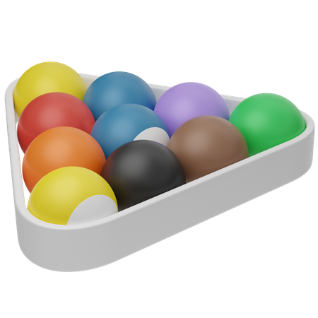 Billiard  3D Icon