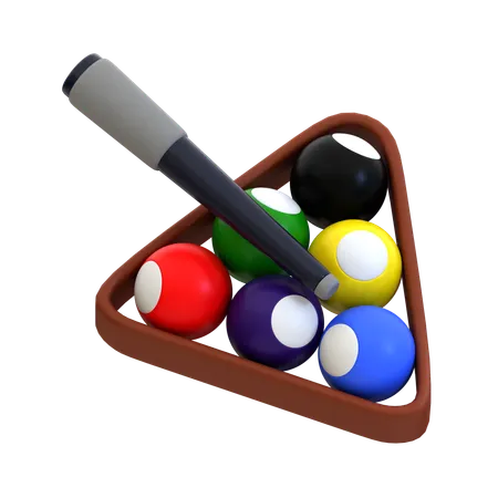 Billiard  3D Icon