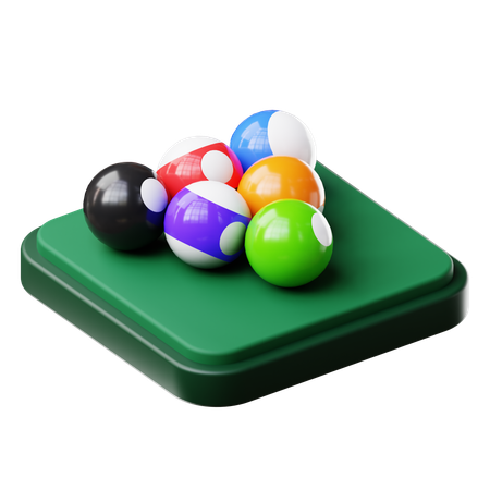 Billiard  3D Icon