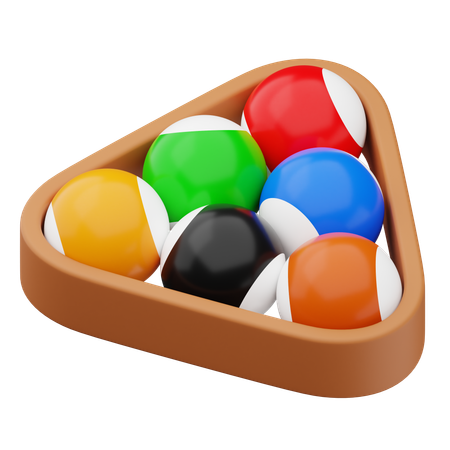 Billiard  3D Icon