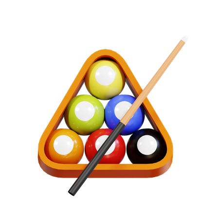 Billiard  3D Icon