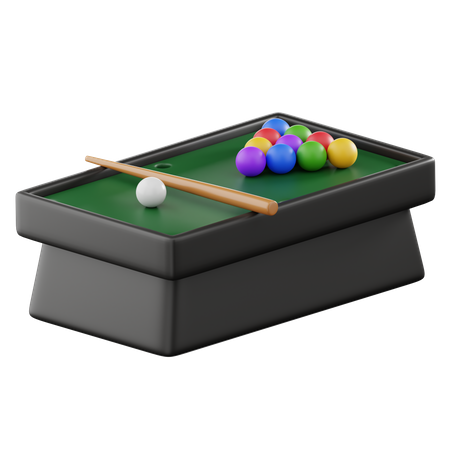 Billiard  3D Icon