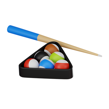 Billiard  3D Icon