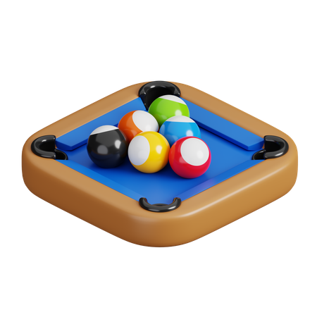 Billiard  3D Icon