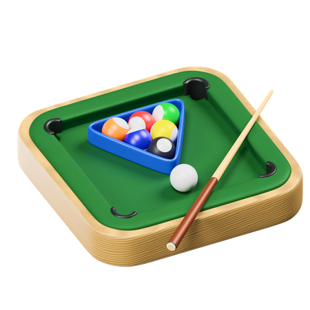 Billiard  3D Icon