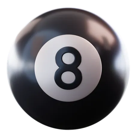 Billiard Ball  3D Icon