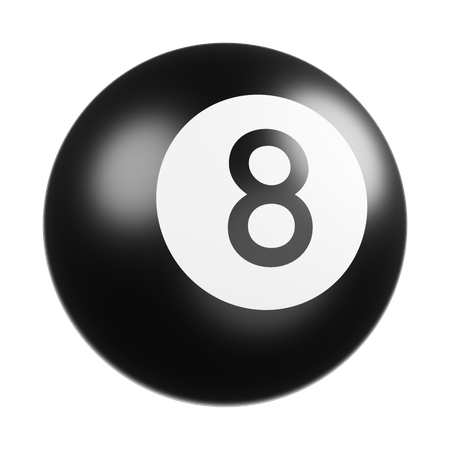 Billiard Ball  3D Icon