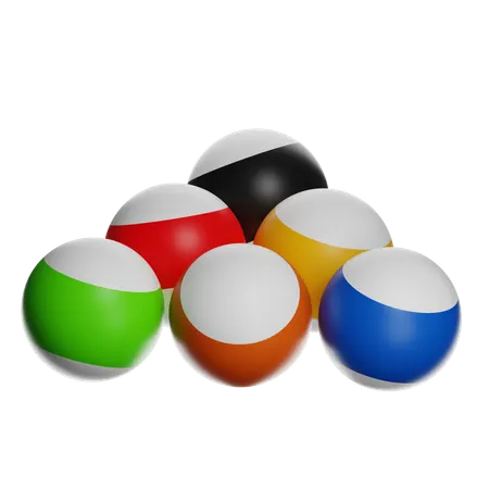 Billiard Ball  3D Icon