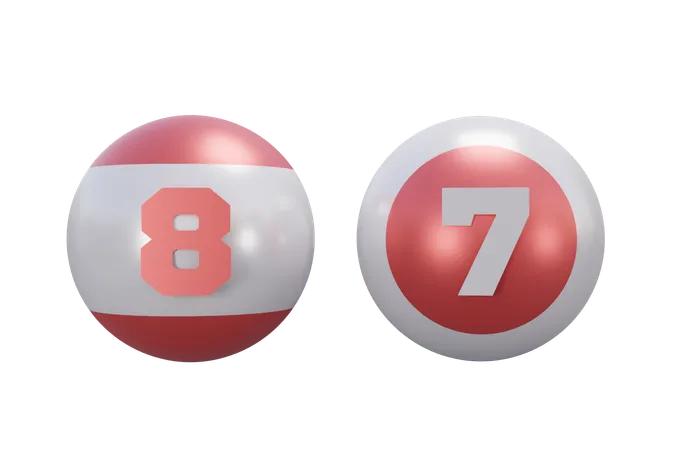 Billiard Ball  3D Icon