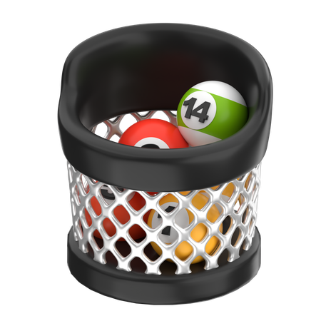 Billiard Ball Drop Pocket  3D Icon