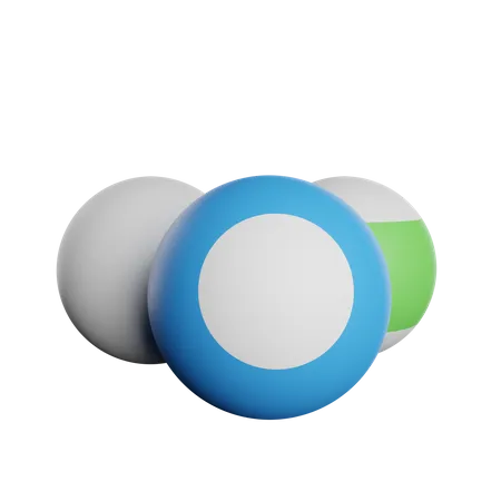 Billiard Balls  3D Icon