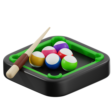 Billiard Board  3D Icon