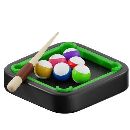 Billiard Board  3D Icon