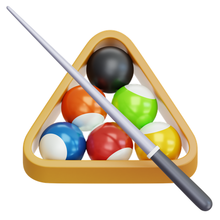 Billiard Game  3D Icon