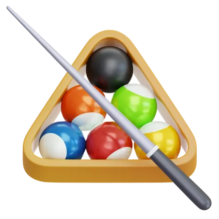 Billiard Game  3D Icon