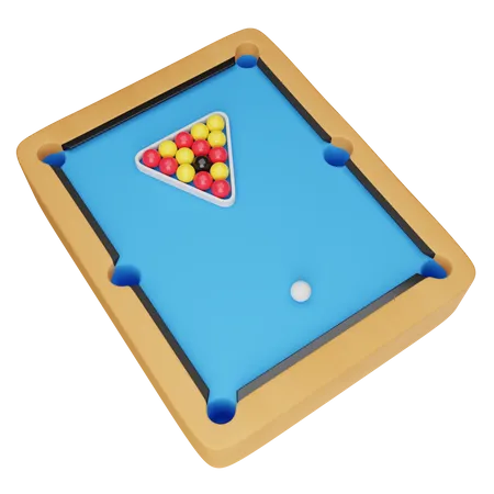 Billiard Pool  3D Icon