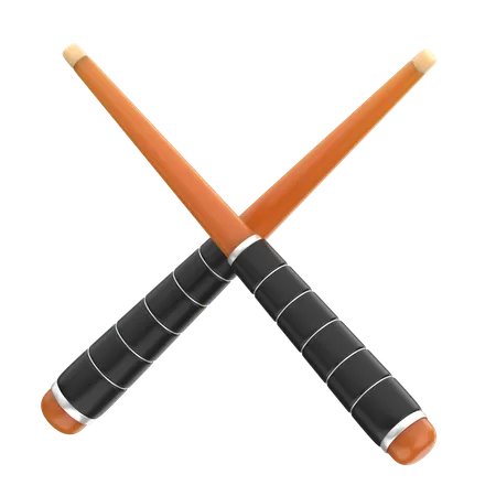 Billiard Stick  3D Icon