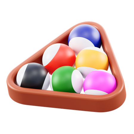 Billiards  3D Icon
