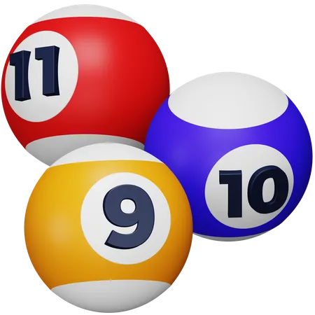 Billiards  3D Icon