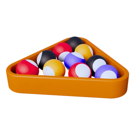 Billiards  3D Icon