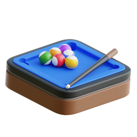 Billiards  3D Icon