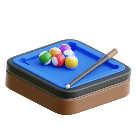 Billiards  3D Icon