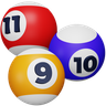 billiards emoji 3d