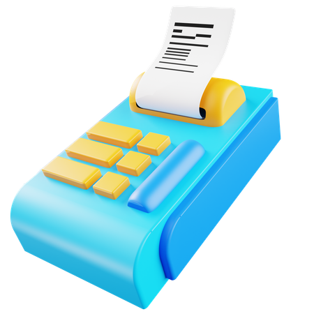 Billing  3D Icon