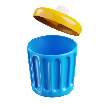 Bin  3D Icon